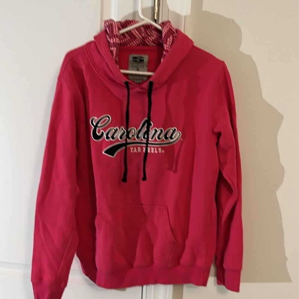 Pink Sewn UNC North Carolina Tarheel Tar Heels Women’s Hoodie Hooded Sweatshirt